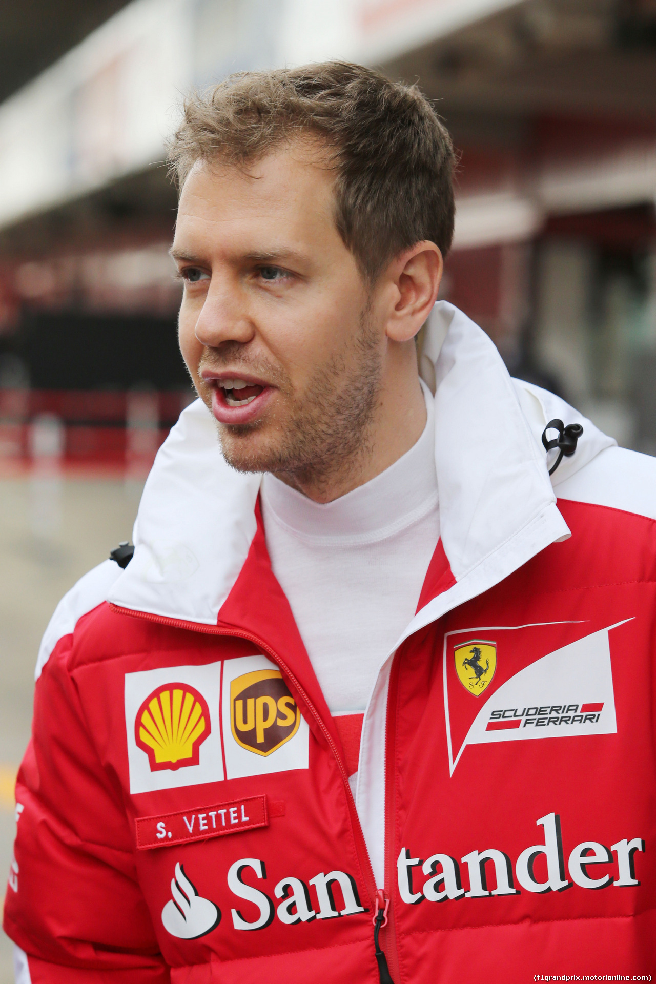 TEST F1 BARCELLONA 22 FEBBRAIO, Sebastian Vettel (GER) Ferrari.
22.02.2016.