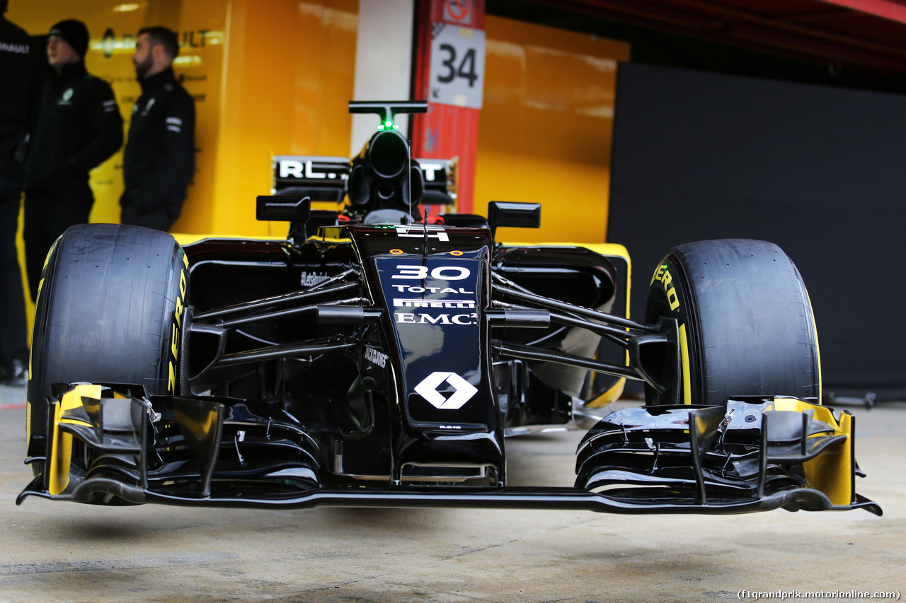 TEST F1 BARCELLONA 22 FEBBRAIO, Renault Sport F1 Team RS16 is unveiled.
22.02.2016.