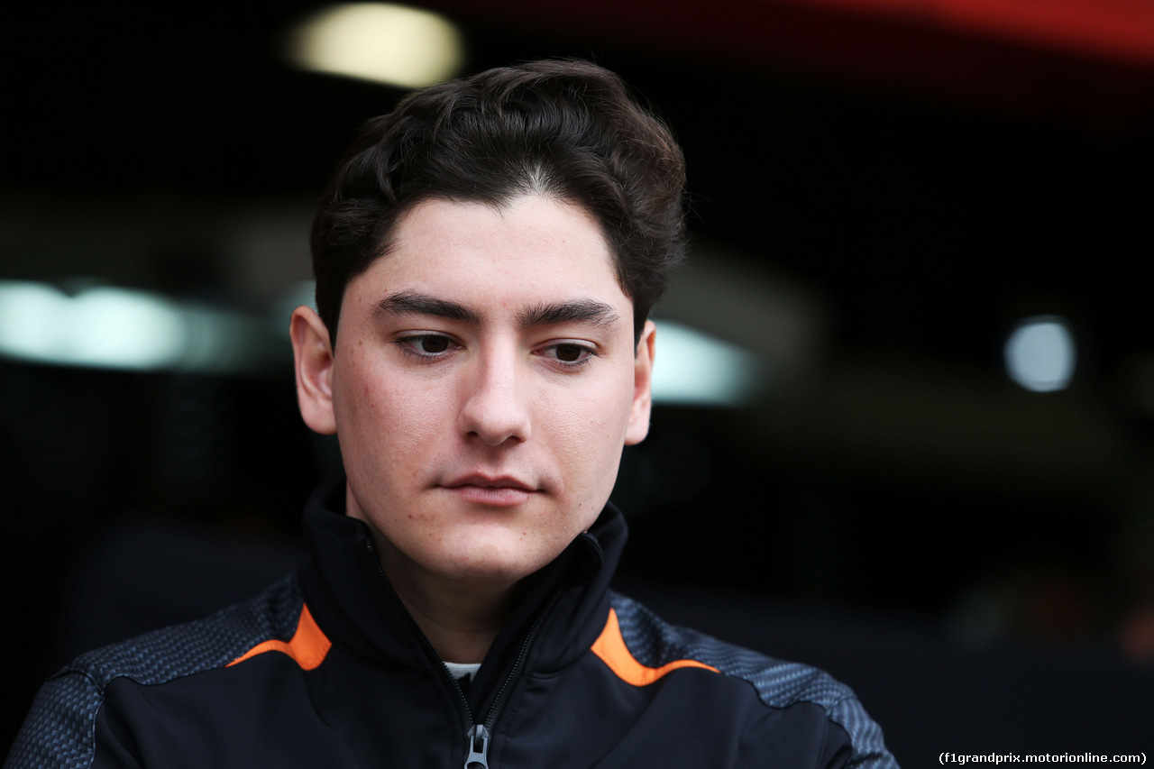 TEST F1 BARCELLONA 22 FEBBRAIO, Alfonso Celis Jr (MEX) Sahara Force India F1 Development Driver.
22.02.2016.