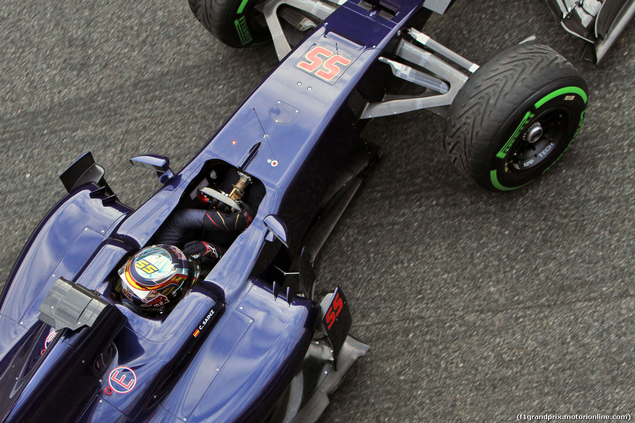 TEST F1 BARCELLONA 22 FEBBRAIO, Carlos Sainz Jr (ESP) Scuderia Toro Rosso STR11.
22.02.2016.