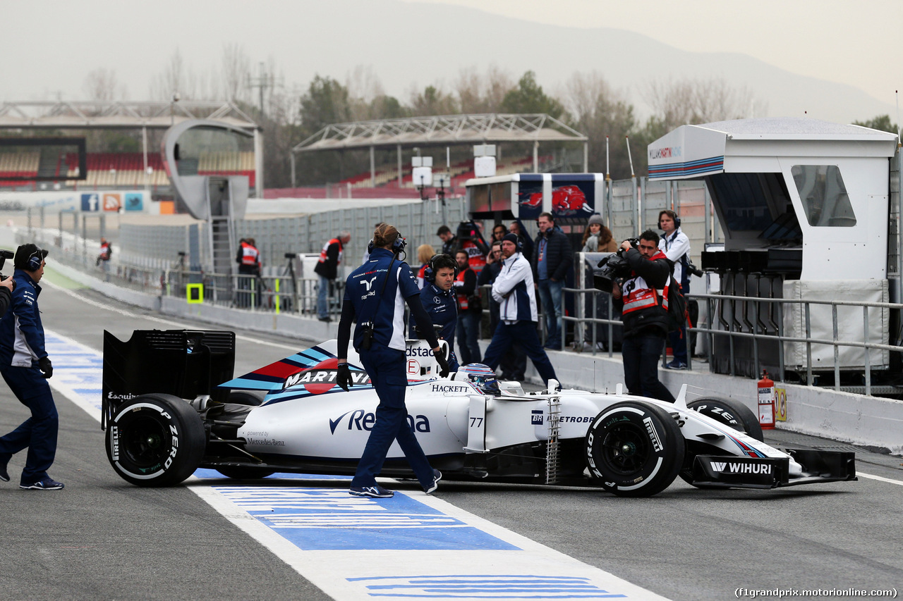 TEST F1 BARCELLONA 22 FEBBRAIO