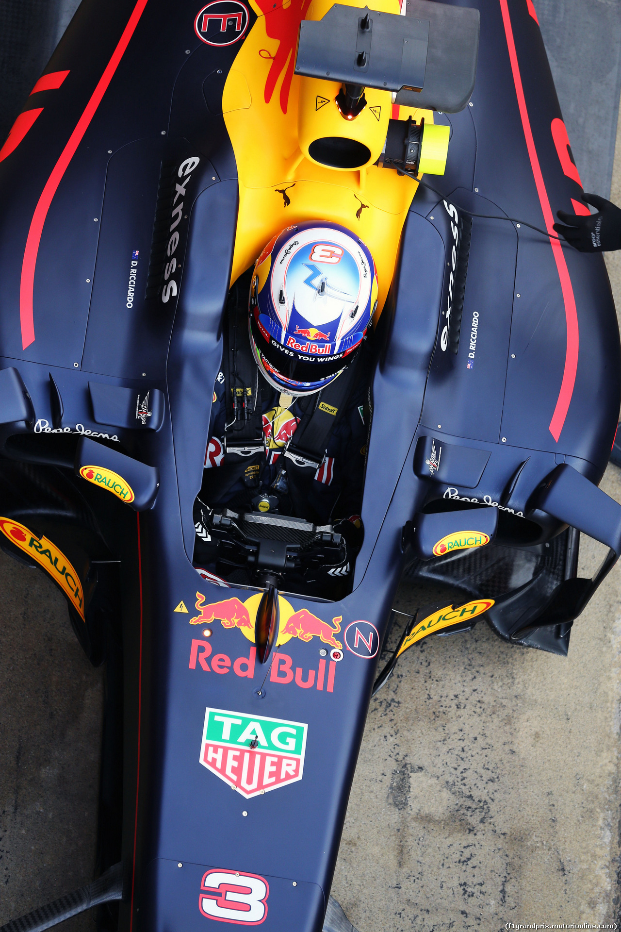 TEST F1 BARCELLONA 22 FEBBRAIO, Daniel Ricciardo (AUS) Red Bull Racing RB11.
22.02.2016.