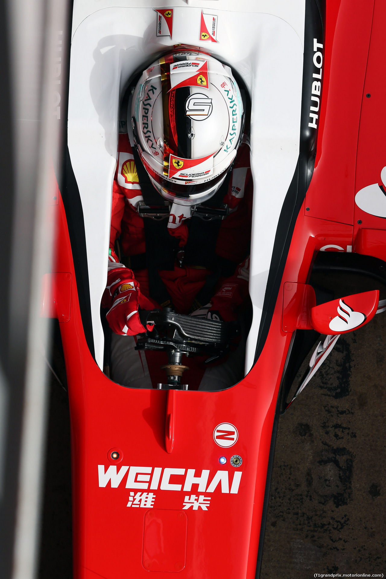 TEST F1 BARCELLONA 22 FEBBRAIO, Sebastian Vettel (GER)  Ferrari SF16-H.
22.02.2016.