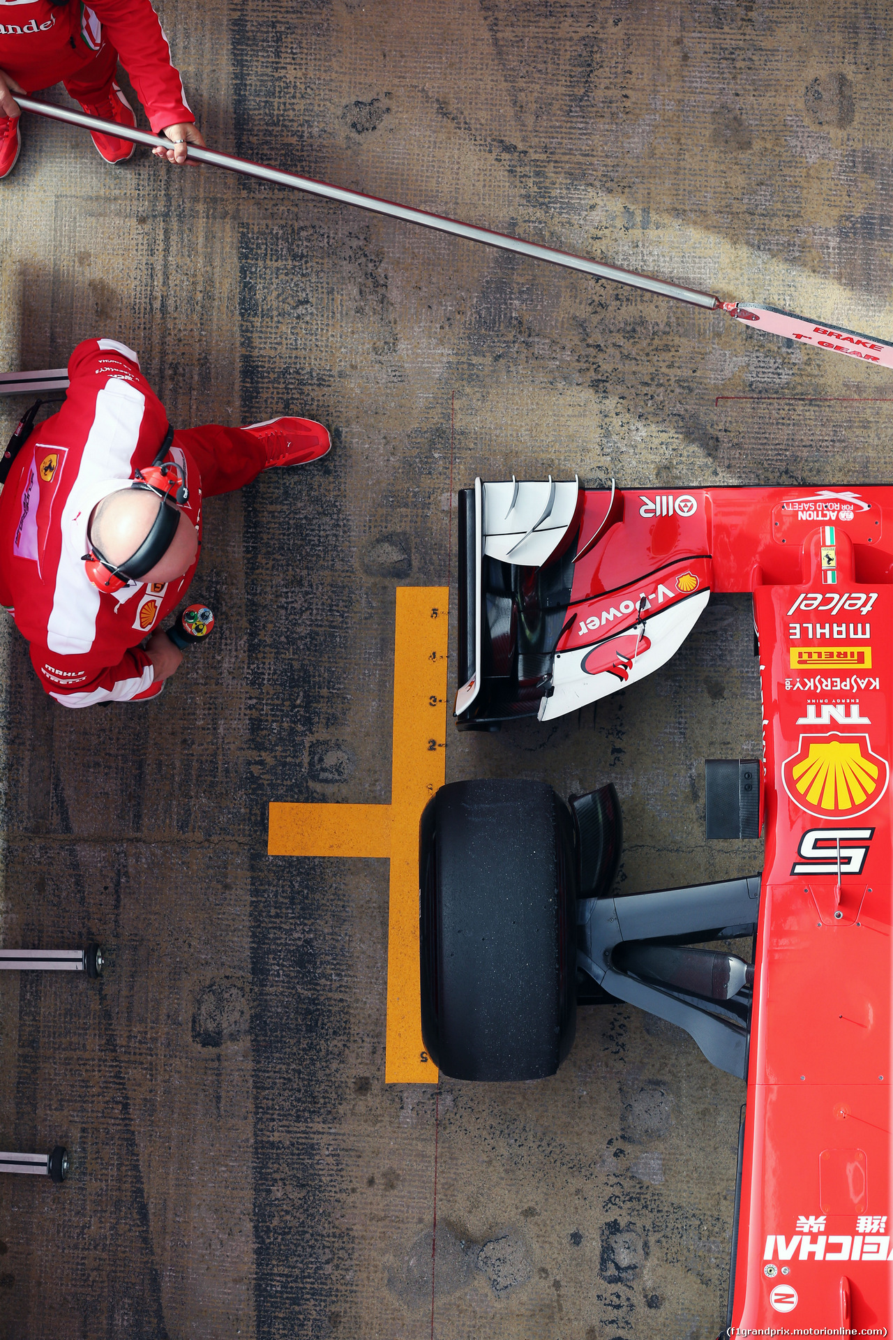 TEST F1 BARCELLONA 22 FEBBRAIO, Sebastian Vettel (GER)  Ferrari SF16-H - nosecone e front wing.
22.02.2016.