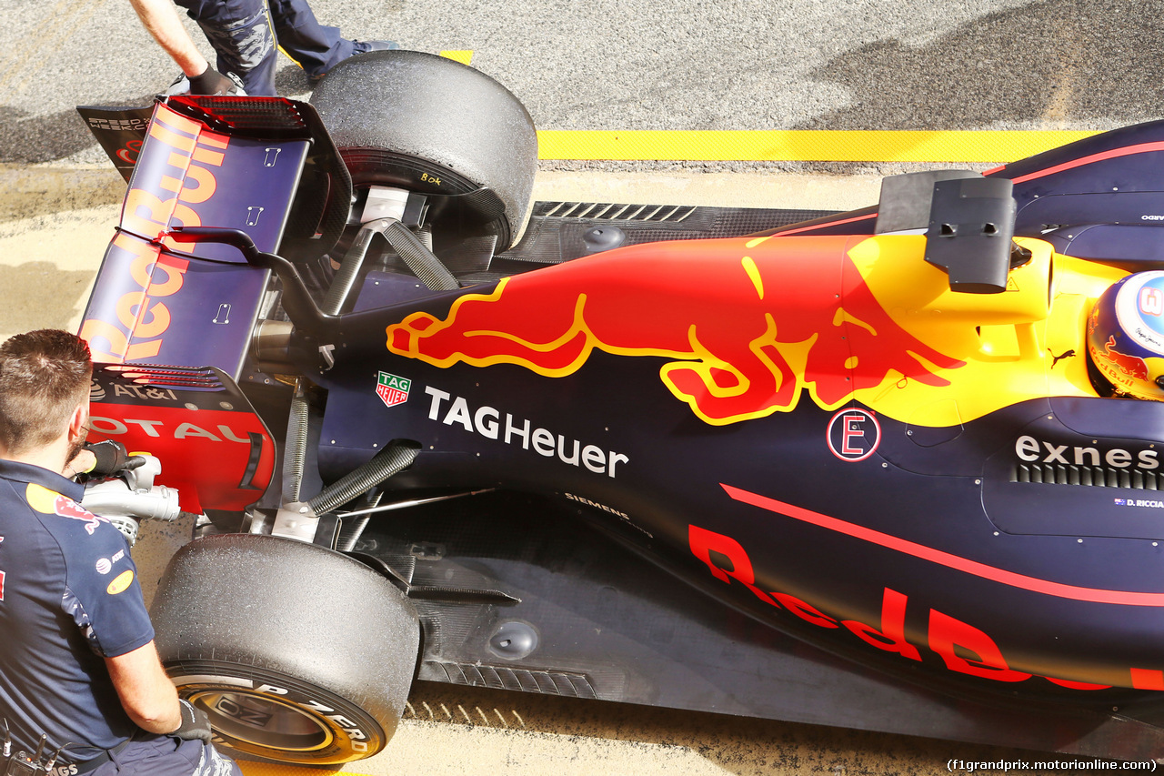 TEST F1 BARCELLONA 22 FEBBRAIO, Daniel Ricciardo (AUS) Red Bull Racing RB11.
22.02.2016.