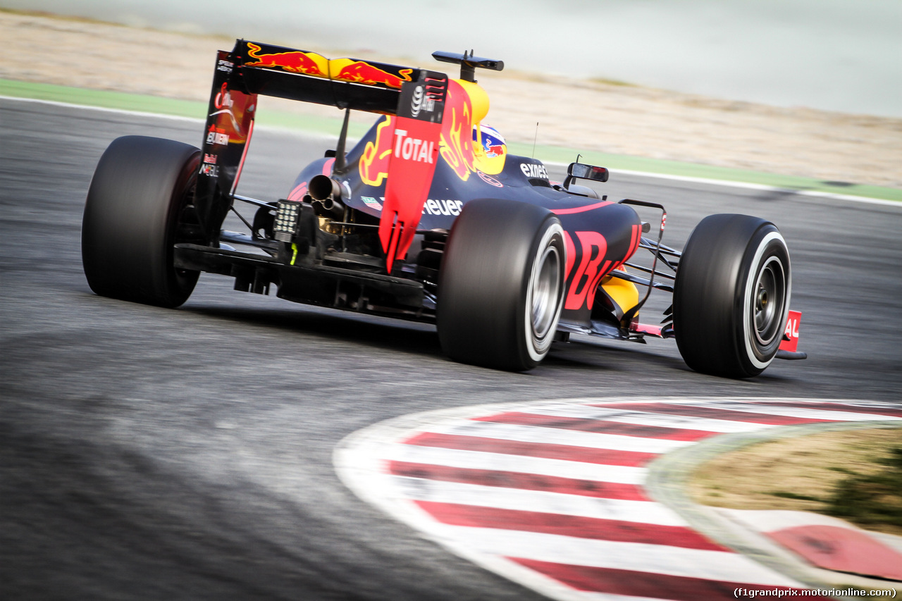 TEST F1 BARCELLONA 22 FEBBRAIO, Daniel Ricciardo (AUS) Red Bull Racing RB11.
22.02.2016.