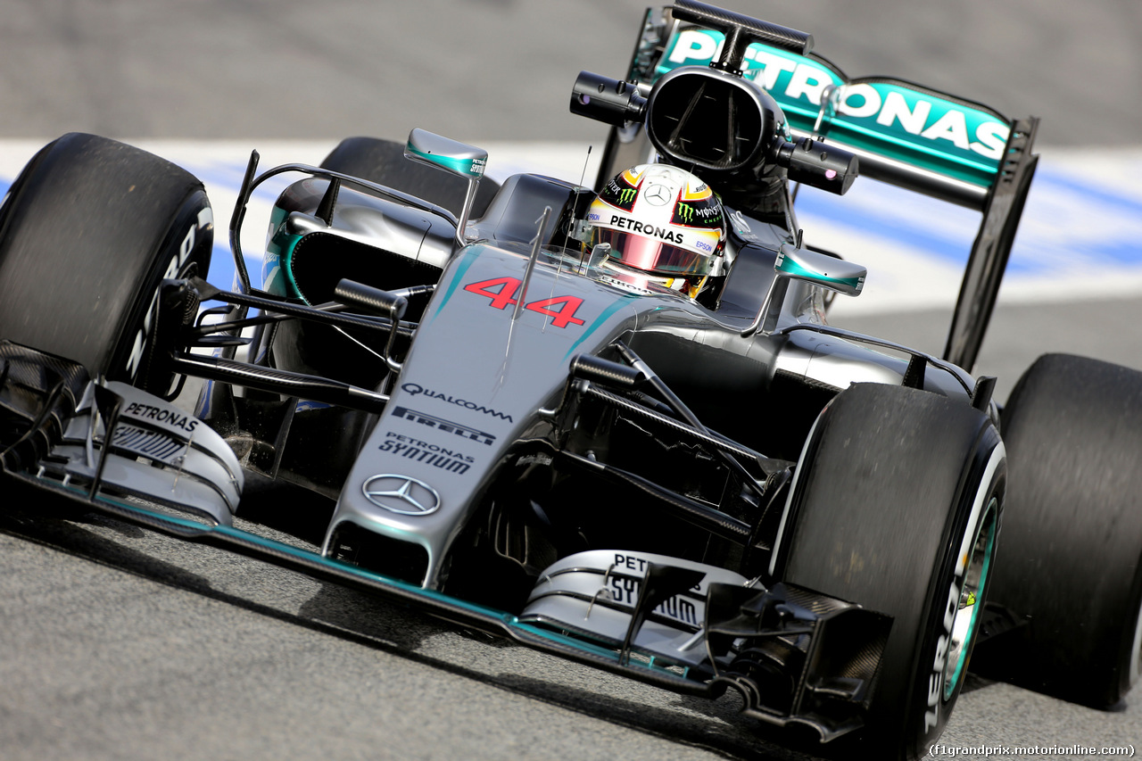 TEST F1 BARCELLONA 22 FEBBRAIO, Lewis Hamilton (GBR), Mercedes AMG F1 Team 
22.02.2016.