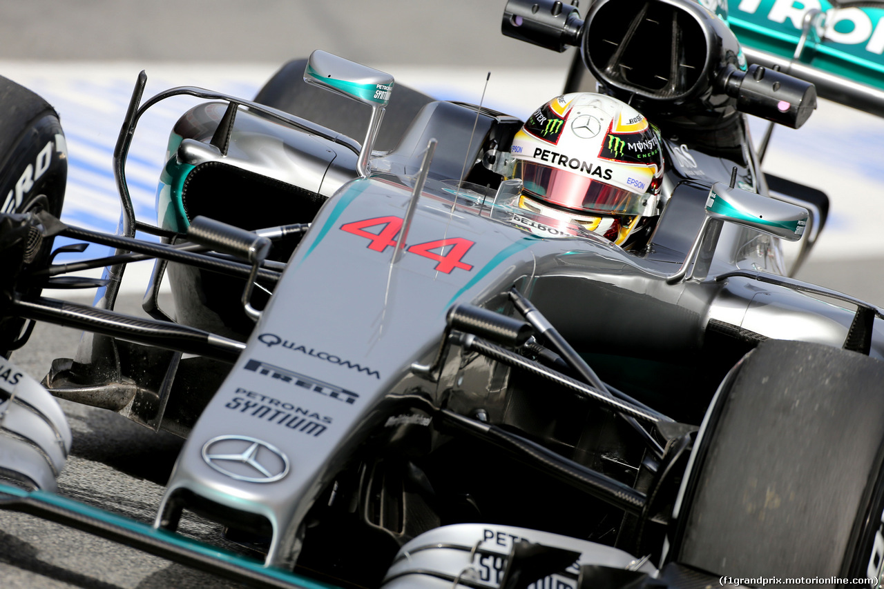 TEST F1 BARCELLONA 22 FEBBRAIO, Lewis Hamilton (GBR), Mercedes AMG F1 Team 
22.02.2016.