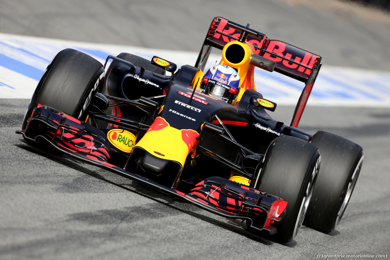 TEST F1 BARCELLONA 22 FEBBRAIO, Daniel Ricciardo (AUS), Red Bull Racing 
22.02.2016.