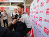 TEST F1 BARCELLONA 22 FEBBRAIO, Romain Grosjean (FRA) Haas F1 Team walks the circuit with the media.
22.02.2016.