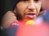 TEST F1 BARCELLONA 22 FEBBRAIO, Lewis Hamilton (GBR) Mercedes AMG F1 with the media.
22.02.2016.
