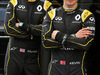 TEST F1 BARCELLONA 23 FEBBRAIO, (L to R): Jolyon Palmer (GBR) Renault Sport F1 Team with team mate Kevin Magnussen (DEN) Renault Sport F1 Team.
23.02.2016.