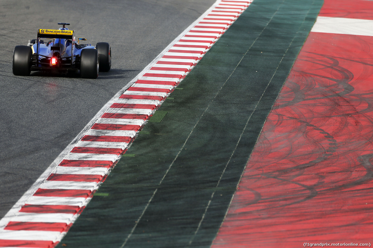 TEST F1 BARCELLONA 23 FEBBRAIO, Marcus Ericsson (SWE) Sauber C34.
23.02.2016.