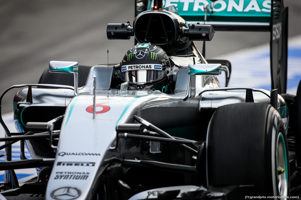 TEST F1 BARCELLONA 23 FEBBRAIO, Nico Rosberg (GER) Mercedes AMG F1 W07 Hybrid.
23.02.2016.