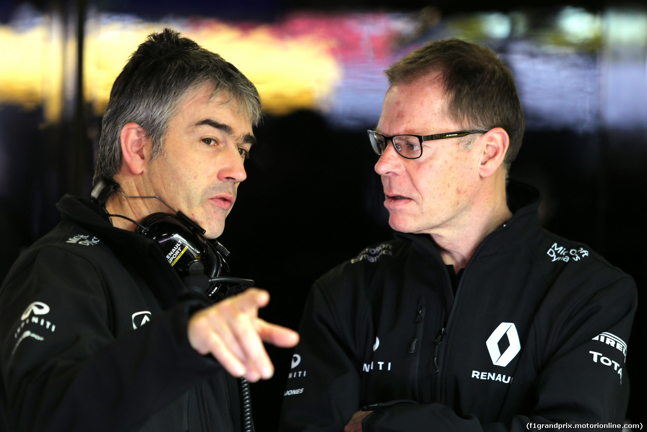 TEST F1 BARCELLONA 23 FEBBRAIO, Nick Chester (GBR), Technical Director, Renault Sport F1 Team  
23.02.2016.