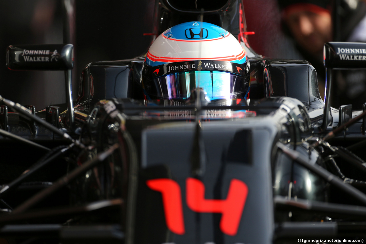 TEST F1 BARCELLONA 23 FEBBRAIO, Fernando Alonso (ESP), McLaren Honda 
23.02.2016.