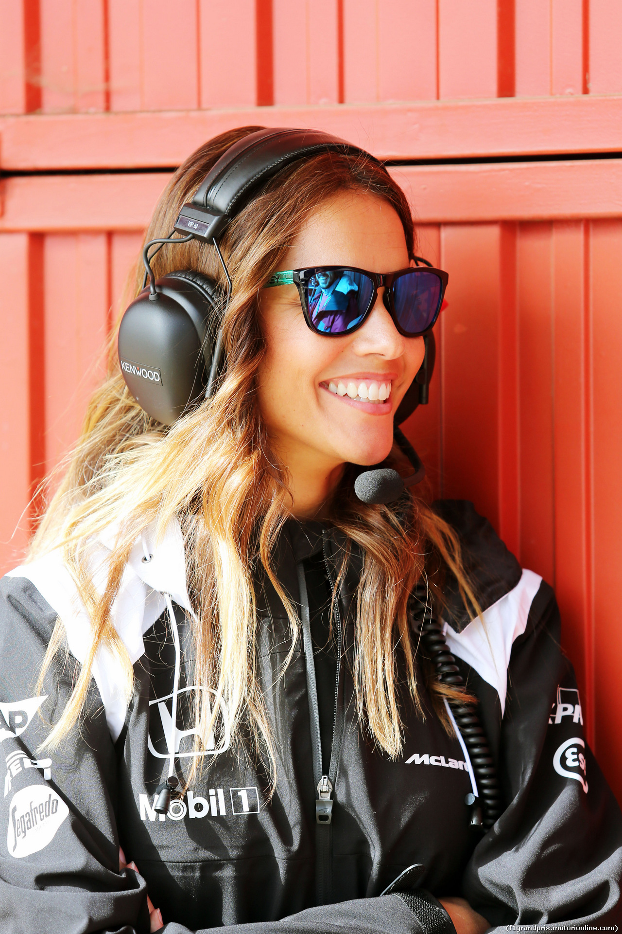 TEST F1 BARCELLONA 23 FEBBRAIO, Lara Alvarez (ESP), girlfriend of Fernando Alonso (ESP) McLaren.
23.02.2016.