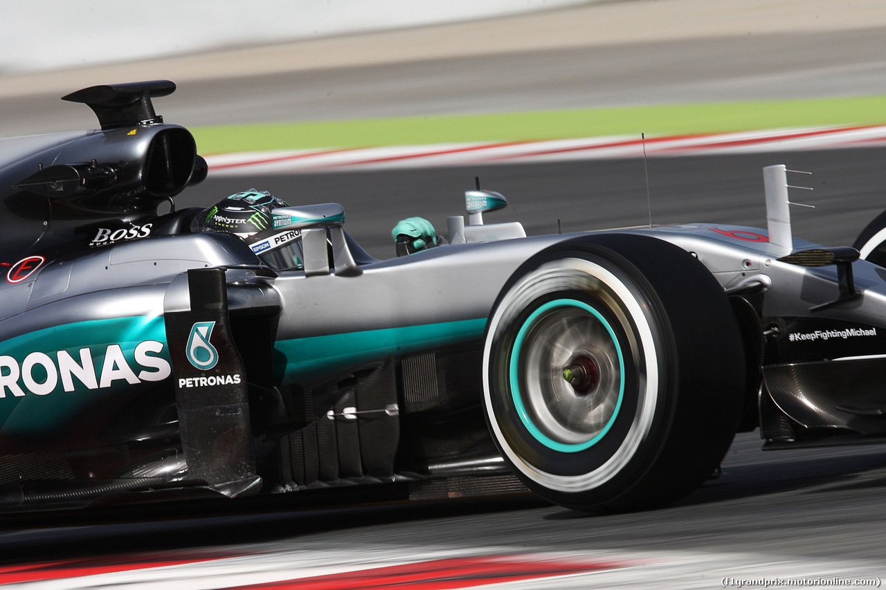 TEST F1 BARCELLONA 23 FEBBRAIO, Nico Rosberg (GER) Mercedes AMG F1 W07 Hybrid.
23.02.2016.