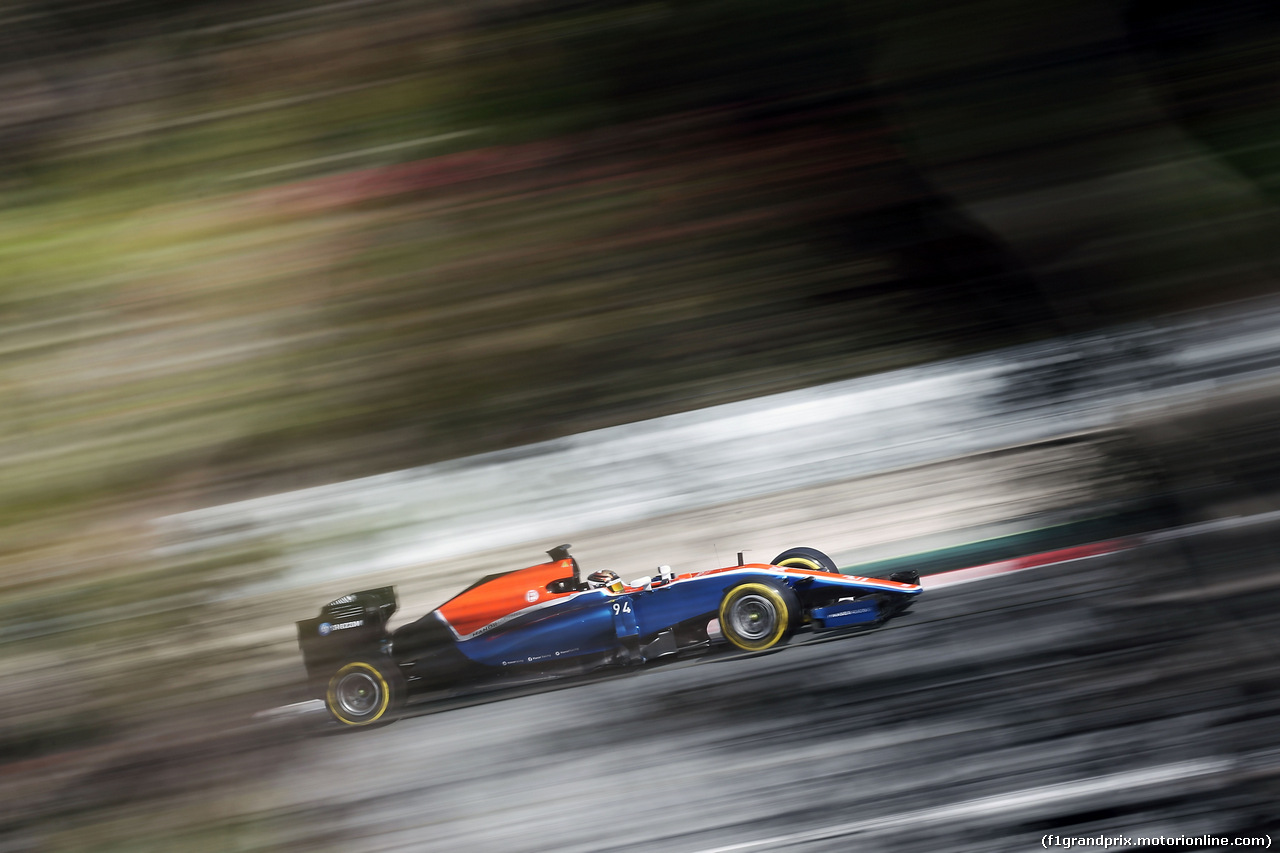 TEST F1 BARCELLONA 23 FEBBRAIO, Pascal Wehrlein (GER) Manor Racing MRT05.
23.02.2016.
