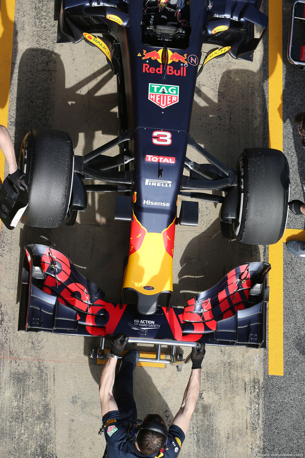 TEST F1 BARCELLONA 23 FEBBRAIO, Daniel Ricciardo (AUS) Red Bull Racing RB11.
23.02.2016.