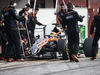 TEST F1 BARCELLONA 23 FEBBRAIO, Sergio Perez (MEX) Sahara Force India F1 VJM09 in the pits.
23.02.2016.