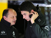 TEST F1 BARCELLONA 23 FEBBRAIO, Frederic Vasseur (FRA), Renault Sport F1 Team, Racing Director e Esteban Ocon (FRA), Third Driver, Renault Sport F1 Team 
23.02.2016.