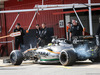TEST F1 BARCELLONA 23 FEBBRAIO, Sergio Perez (MEX) Sahara Force India F1 VJM09 in the pits.
23.02.2016.