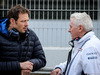TEST F1 BARCELLONA 24 FEBBRAIO, (L to R): Alex Wurz (AUT) Williams Driver Mentor / GPDA Chairman with Pat Symonds (GBR) Williams Chief Technical Officer.
24.02.2016.