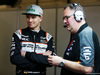 TEST F1 BARCELLONA 24 FEBBRAIO, (L to R): Nico Hulkenberg (GER) Sahara Force India F1 with Tom McCullough (GBR) Sahara Force India F1 Team Chief Engineer.
24.02.2016.