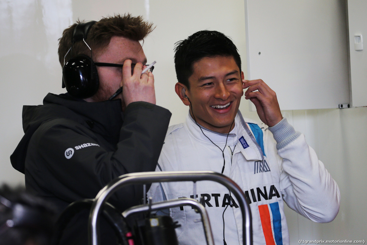 TEST F1 BARCELLONA 24 FEBBRAIO, Rio Haryanto (IDN) Manor Racing.
24.02.2016.