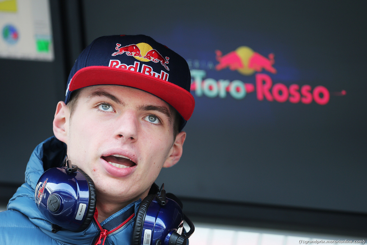 TEST F1 BARCELLONA 24 FEBBRAIO, Max Verstappen (NLD) Scuderia Toro Rosso.
24.02.2016.