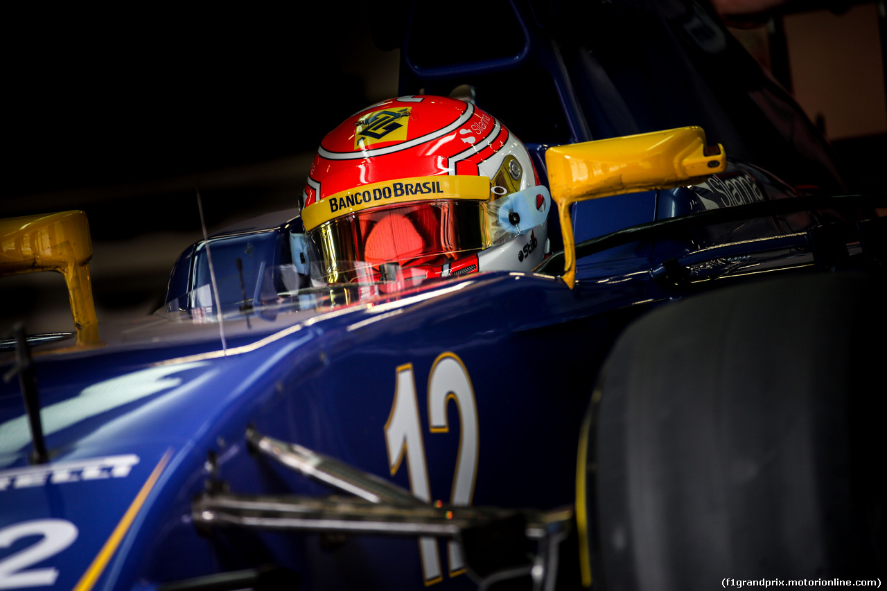 TEST F1 BARCELLONA 24 FEBBRAIO, Felipe Nasr (BRA) Sauber C34.
24.02.2016.