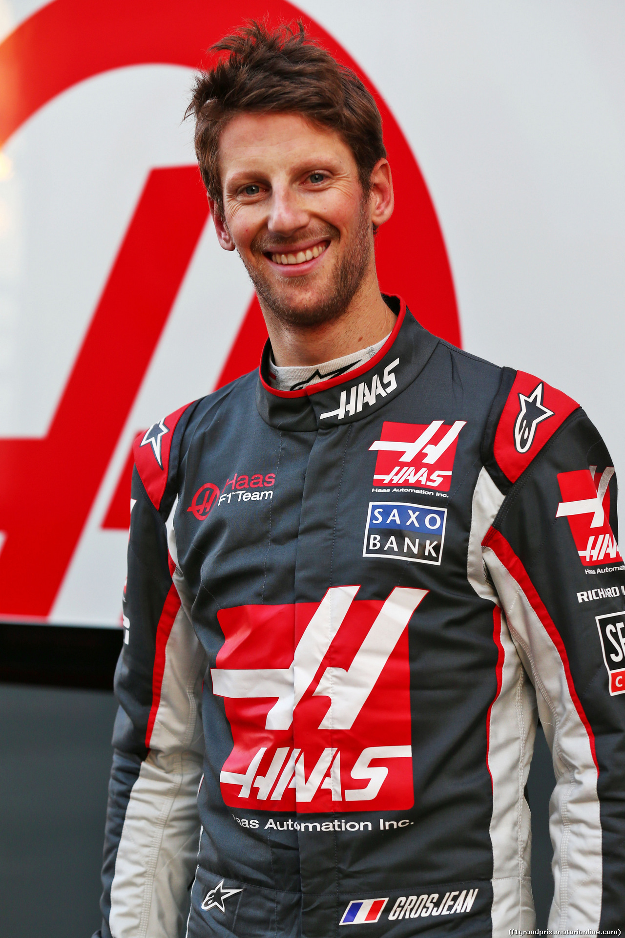TEST F1 BARCELLONA 24 FEBBRAIO, Romain Grosjean (FRA) Haas F1 Team.
24.02.2016.