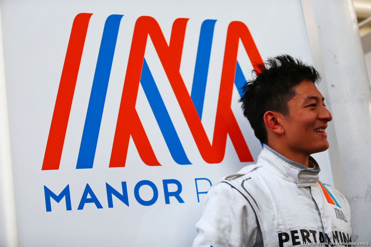 TEST F1 BARCELLONA 24 FEBBRAIO, Rio Haryanto (IDN) Manor Racing.
24.02.2016.