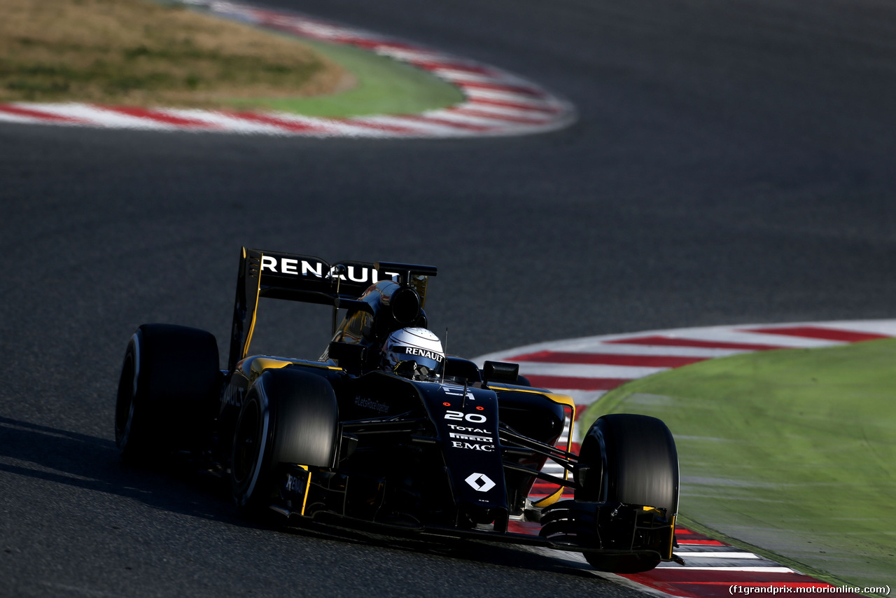 TEST F1 BARCELLONA 24 FEBBRAIO, Kevin Magnussen (DEN), Renault Sport F1 Team 
24.02.2016.