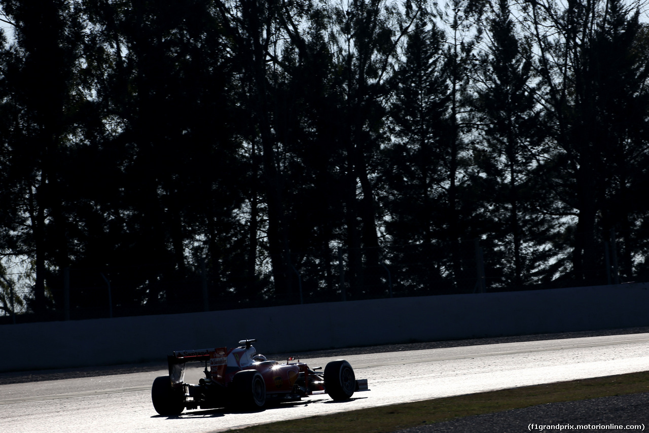 TEST F1 BARCELLONA 24 FEBBRAIO, Kimi Raikkonen (FIN), Ferrari 
24.02.2016.