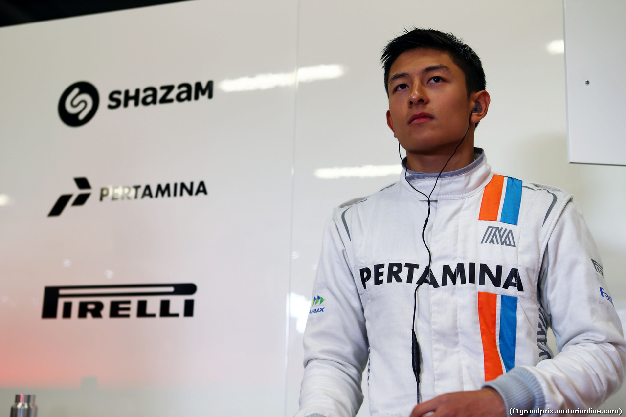 TEST F1 BARCELLONA 24 FEBBRAIO, Rio Haryanto (IDN) Manor Racing.
24.02.2016.
