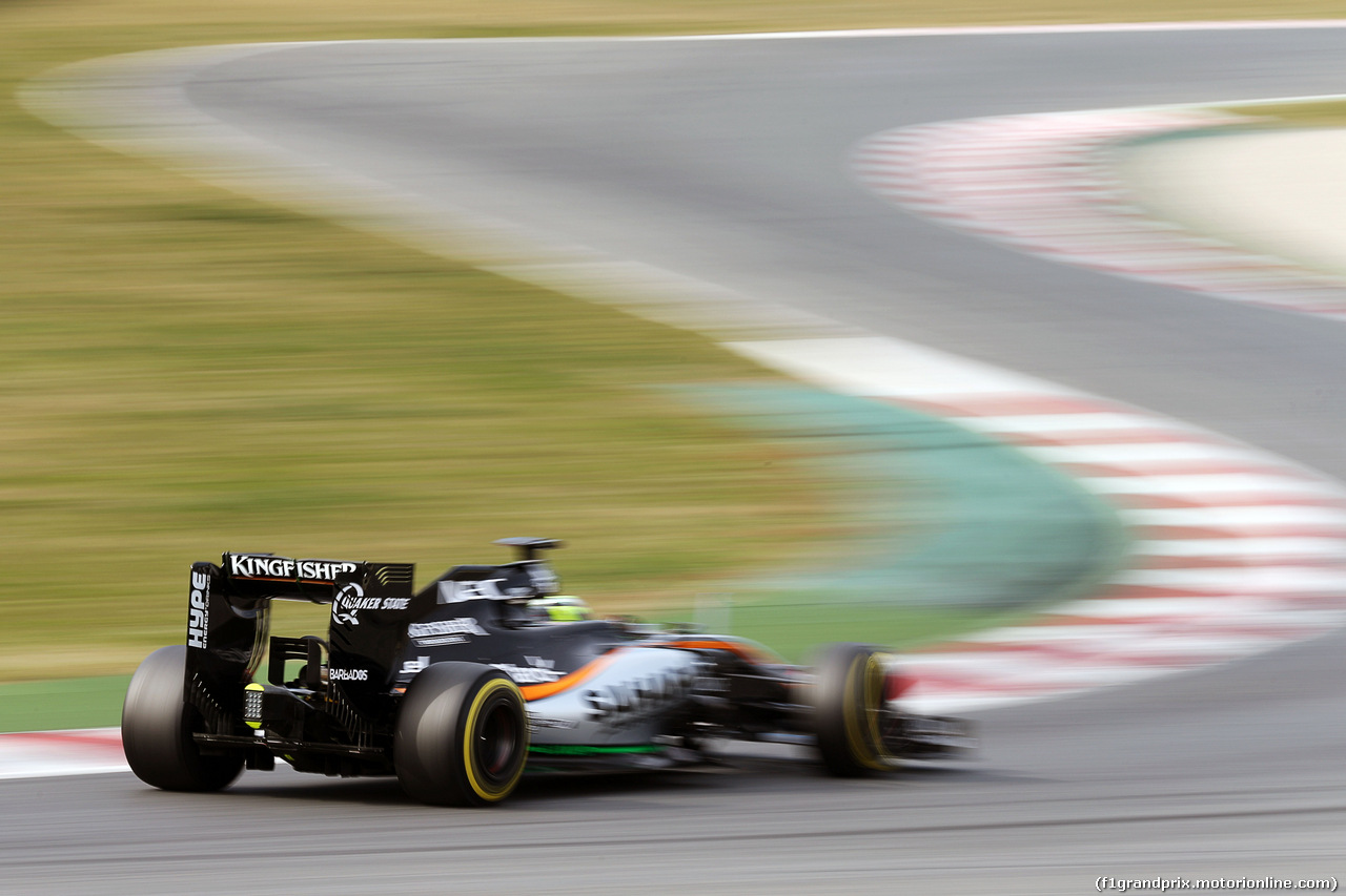 TEST F1 BARCELLONA 24 FEBBRAIO, Nico Hulkenberg (GER) Sahara Force India F1 VJM09.
24.02.2016.