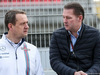 TEST F1 BARCELLONA 24 FEBBRAIO, (L to R): Steve Nielsen (GBR) Williams Sporting Manager with Jos Verstappen (NLD).
24.02.2016.