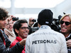 TEST F1 BARCELLONA 24 FEBBRAIO, Nico Rosberg (GER) Mercedes AMG F1 with the media.
24.02.2016.