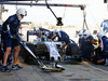 TEST F1 BARCELLONA 24 FEBBRAIO, Felipe Massa (BRA) Williams FW38 practices a pit stop.
24.02.2016.