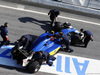 TEST F1 BARCELLONA 25 FEBBRAIO, Felipe Nasr (BRA) Sauber C34 in the pits.
25.02.2016.