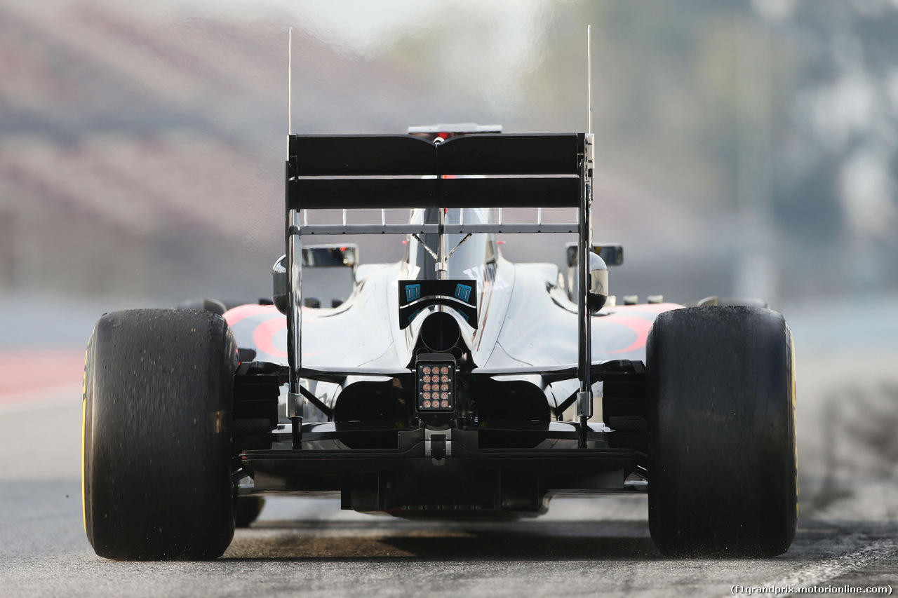 TEST F1 BARCELLONA 25 FEBBRAIO, Fernando Alonso (ESP) McLaren MP4-31.
25.02.2016.