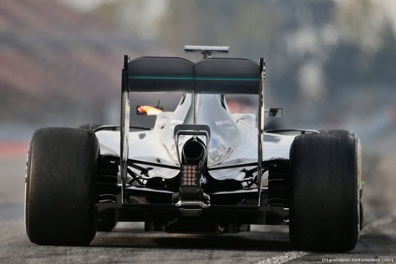 TEST F1 BARCELLONA 25 FEBBRAIO, Lewis Hamilton (GBR) Mercedes AMG F1 W07 Hybrid.
25.02.2016.