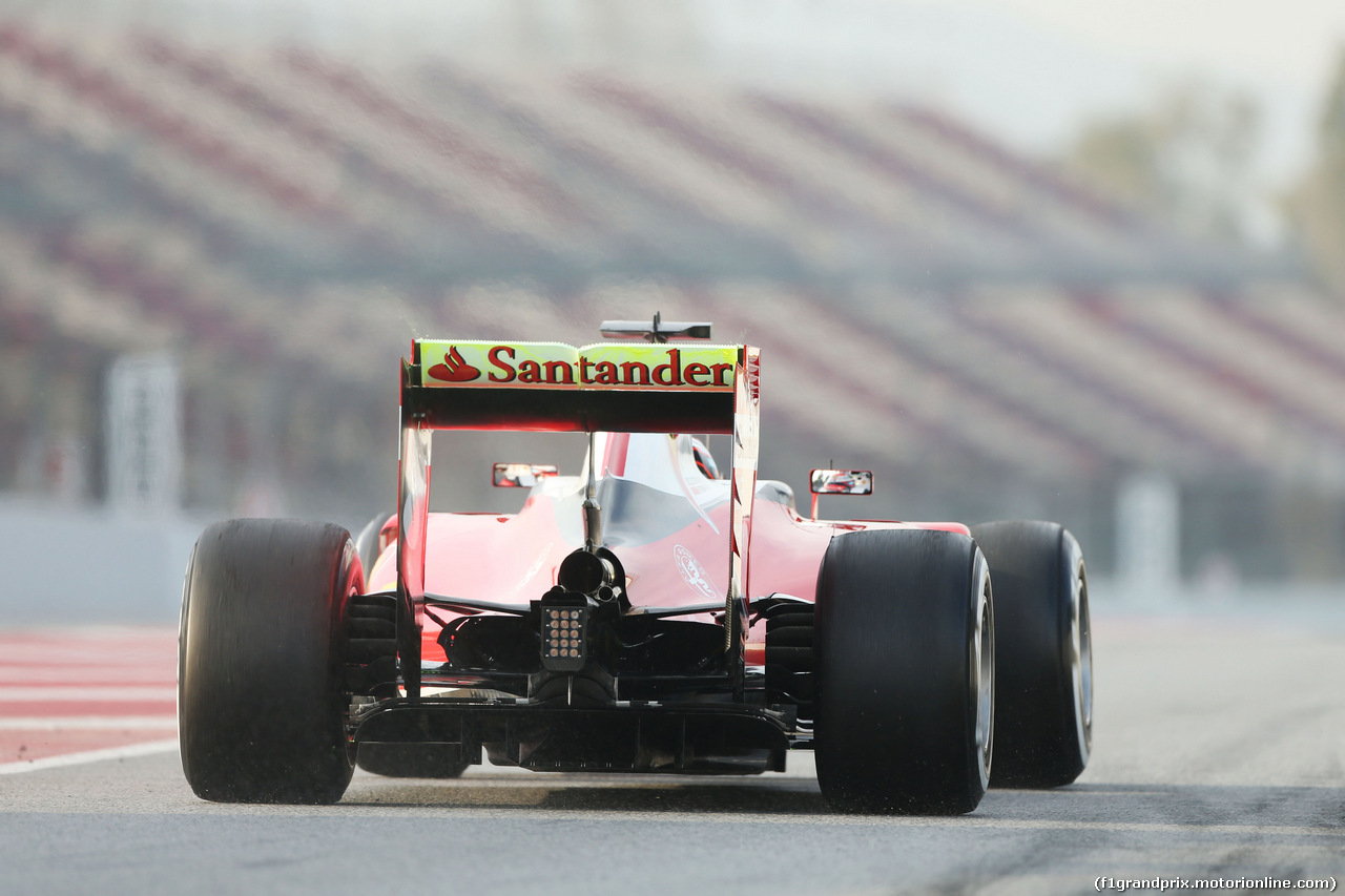 TEST F1 BARCELLONA 25 FEBBRAIO, Kimi Raikkonen (FIN) Ferrari SF16-H.
25.02.2016.