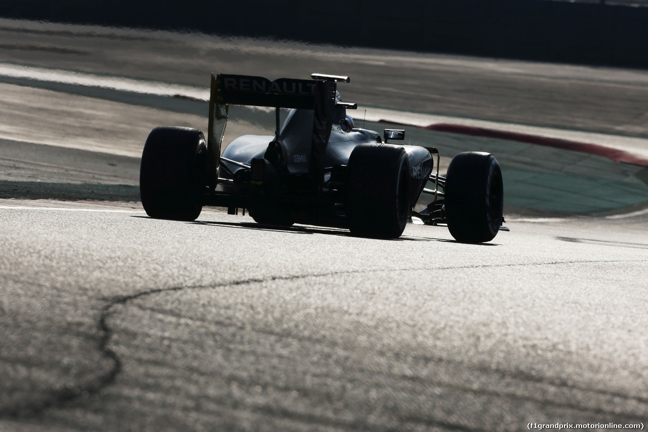 TEST F1 BARCELLONA 25 FEBBRAIO, Kevin Magnussen (DEN) Renault Sport F1 Team RS16.
25.02.2016.