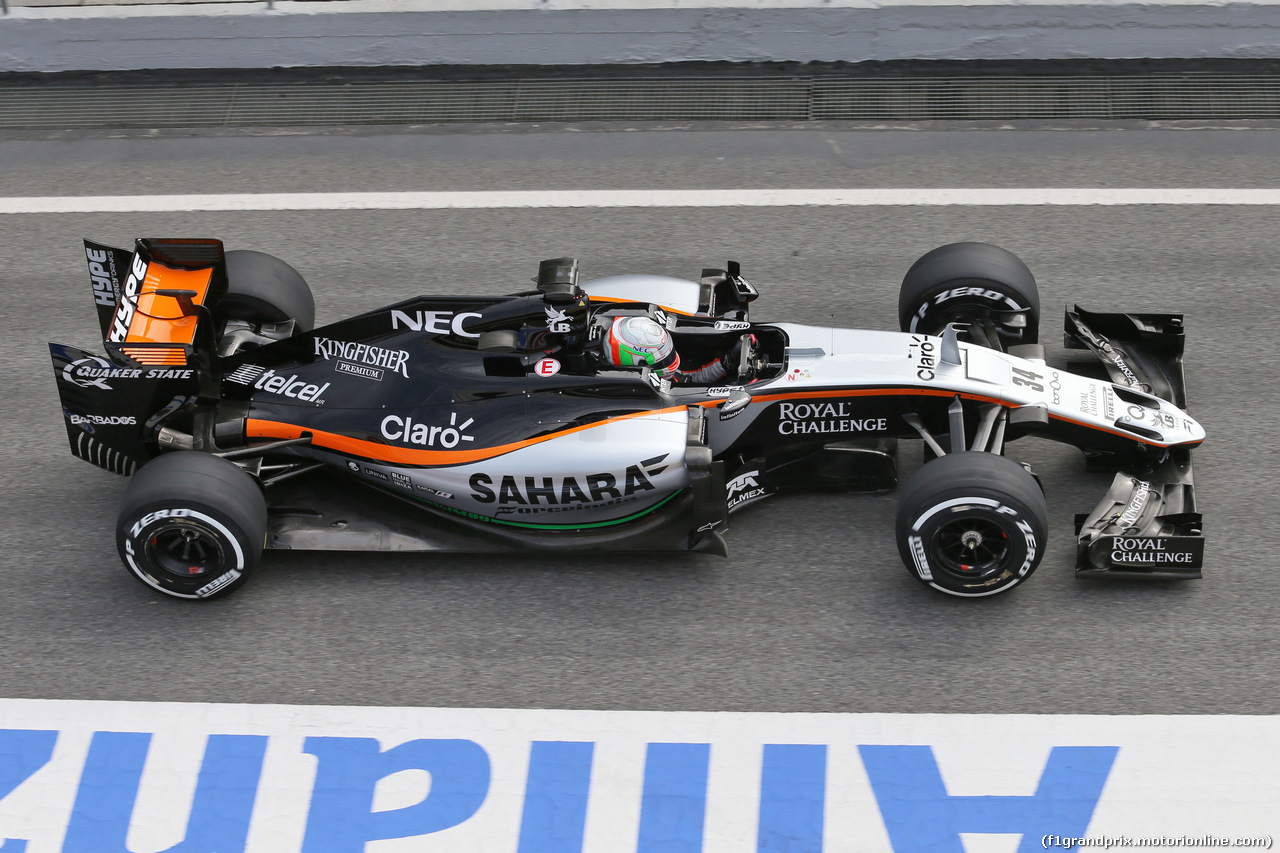 TEST F1 BARCELLONA 25 FEBBRAIO