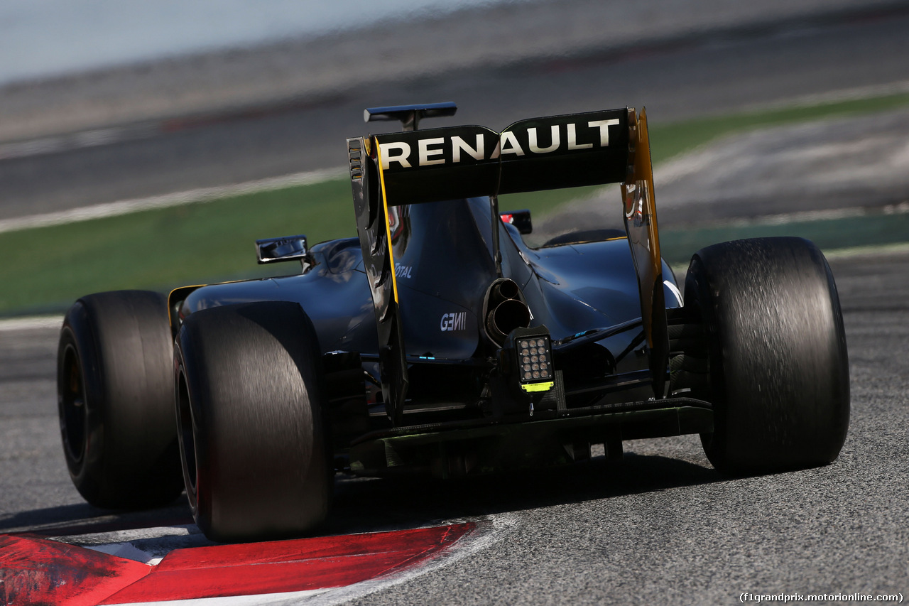 TEST F1 BARCELLONA 25 FEBBRAIO, Kevin Magnussen (DEN) Renault Sport F1 Team RS16.
25.02.2016.