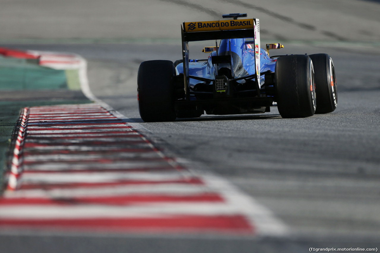 TEST F1 BARCELLONA 25 FEBBRAIO, Felipe Nasr (BRA) Sauber C34.
25.02.2016.