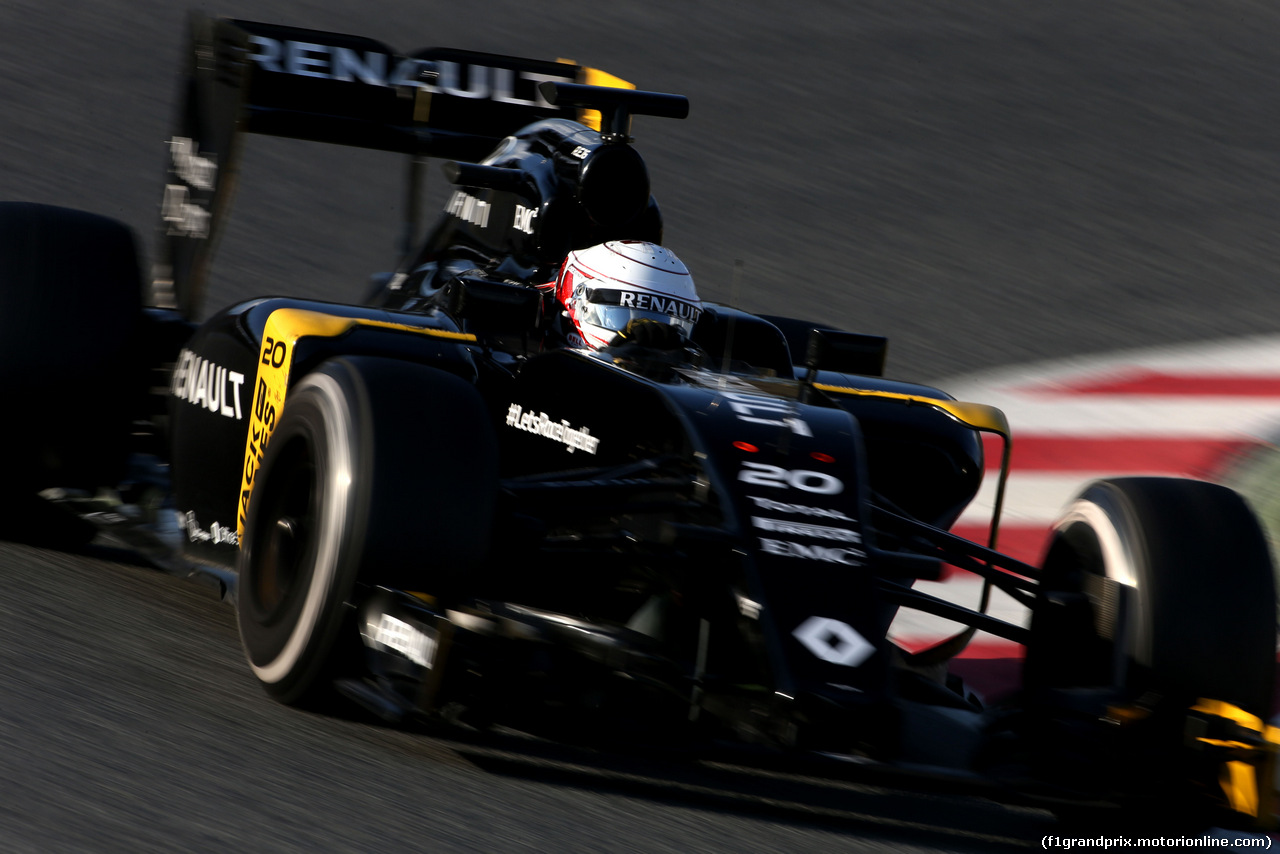 TEST F1 BARCELLONA 25 FEBBRAIO, Kevin Magnussen (DEN), Renault Sport F1 Team 
25.02.2016.